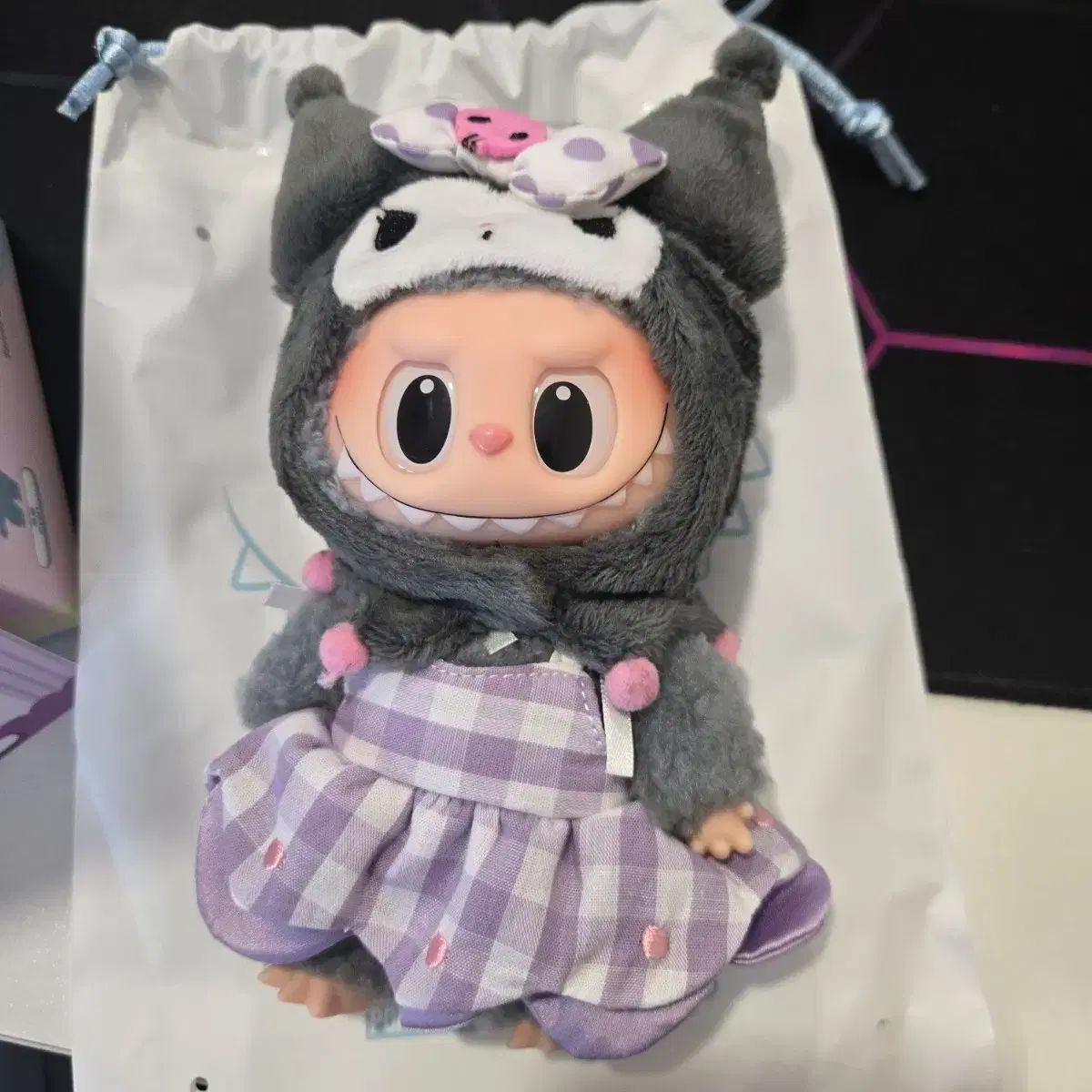 クロミ THE MONSTERS Sanrio ぬいぐるみペンダント × サンリオ 