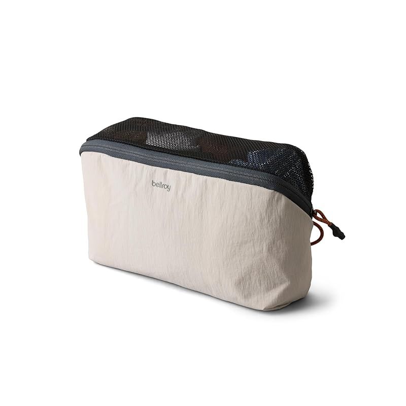 Bellroy Packing Cube 12L トラベルオーガナイザー パッキングポーチ 内側にファスナー付きポケット 耐久性のある軽量デザイン - Ash