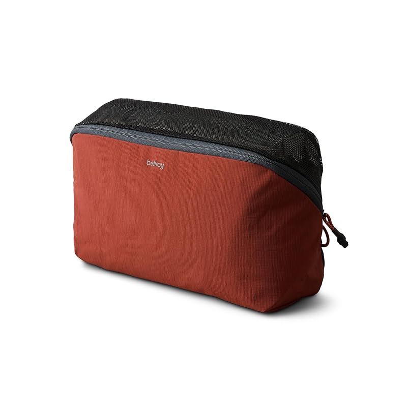Bellroy Packing Cube 6L トラベルオーガナイザー パッキングポーチ 内側にファスナー付きポケット 耐久性のある軽量デザイン - Clay