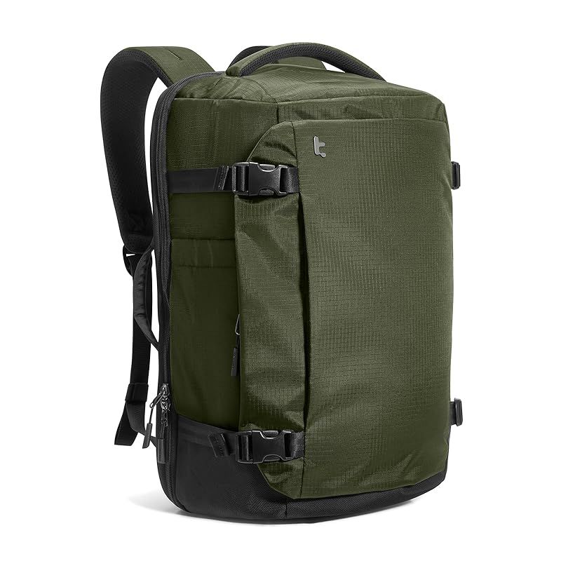 [tomtoc] 旅行 リュック 大容量 40L 機内持ち込み ビジネス バックパック 旅行バッグ カバン リュックサック メンズ レディース 多機能 17.3型PC対応 撥水加工 部活 合宿 通学 通勤 トラベル 出張