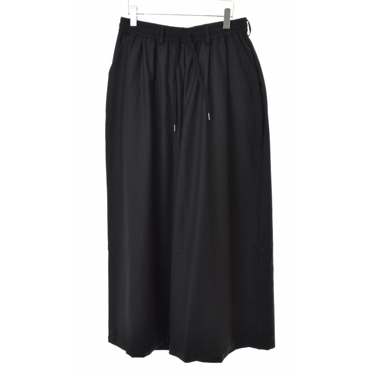 【NOTCONVENTIONAL】N26-007-BLK ワイド 袴パンツ