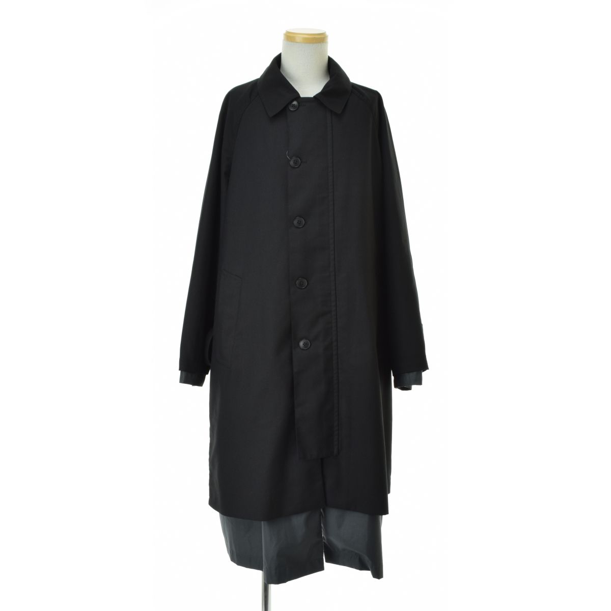 【HARE】HA030419AD パッカブルナイロンオーバーコート