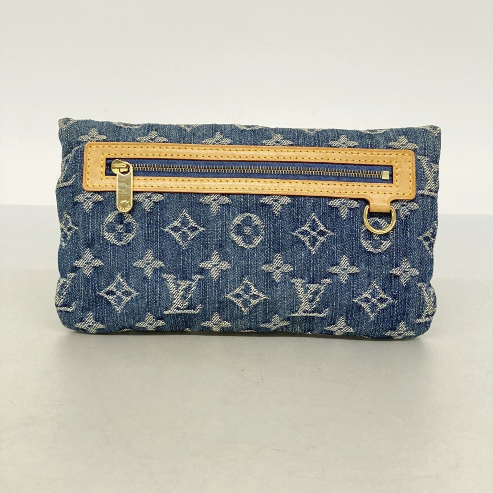 ルイ・ヴィトン(Louis Vuitton) ルイ・ヴィトン バッグ・ポーチ モノグラム・デニム ポシェットプラット M95007 ブルーレディース