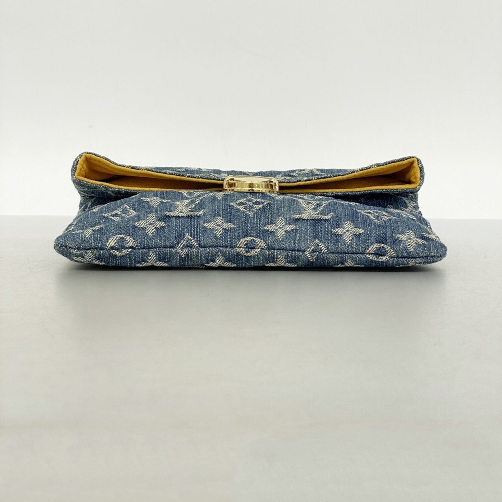 ルイ・ヴィトン(Louis Vuitton) ルイ・ヴィトン バッグ・ポーチ モノグラム・デニム ポシェットプラット M95007 ブルーレディース