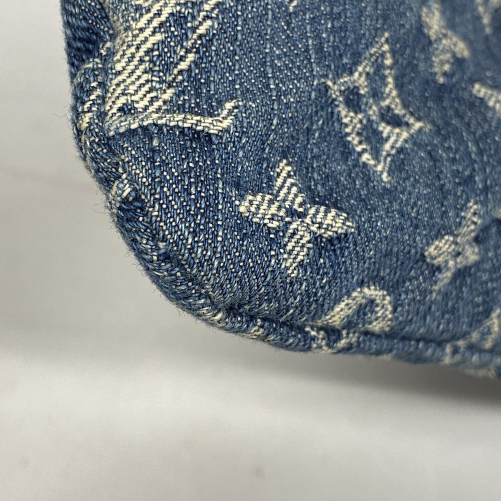 ルイ・ヴィトン(Louis Vuitton) ルイ・ヴィトン バッグ・ポーチ モノグラム・デニム ポシェットプラット M95007 ブルーレディース