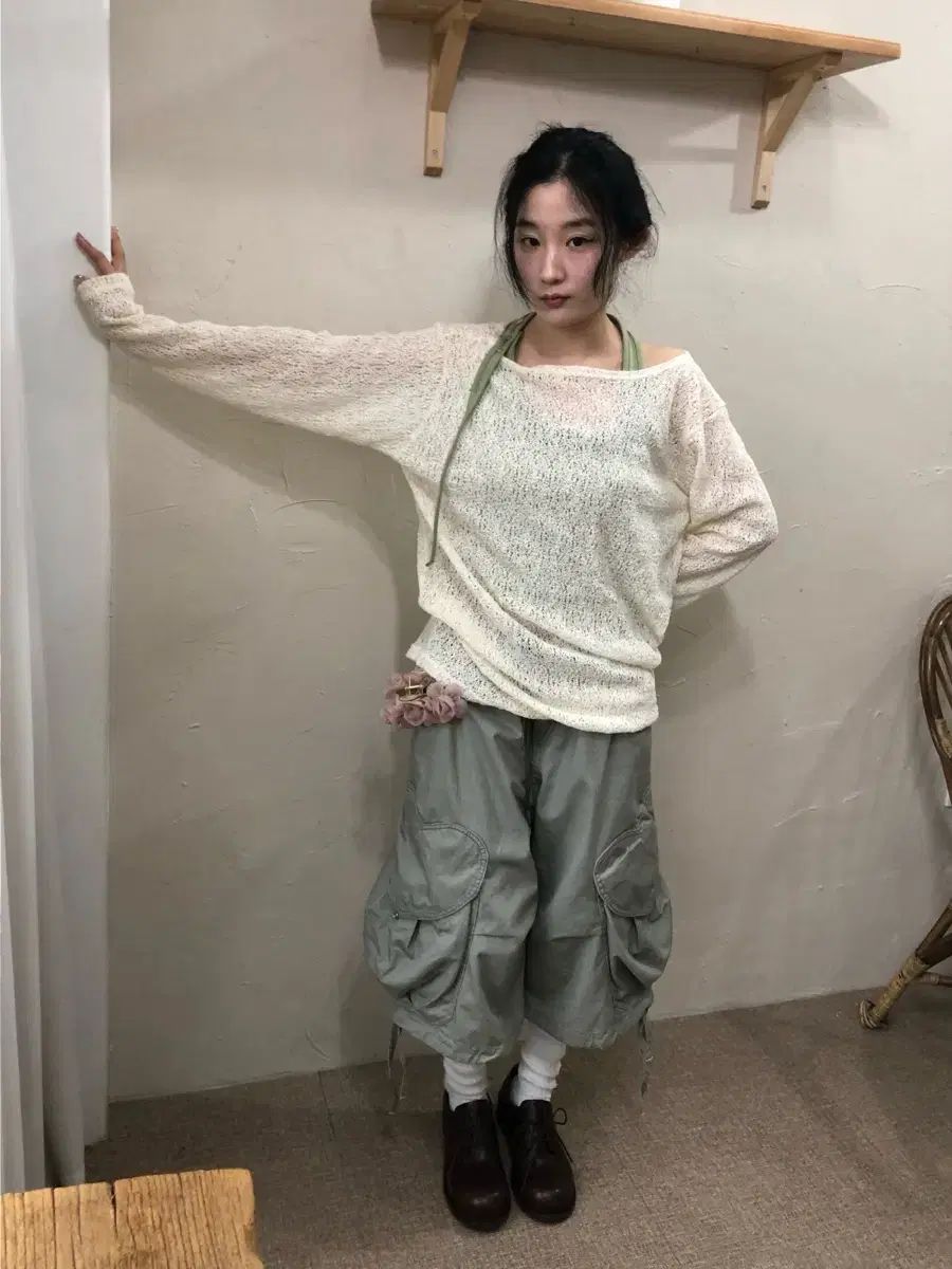 オネ ズボン ニット SET セットで出品 単独も可能