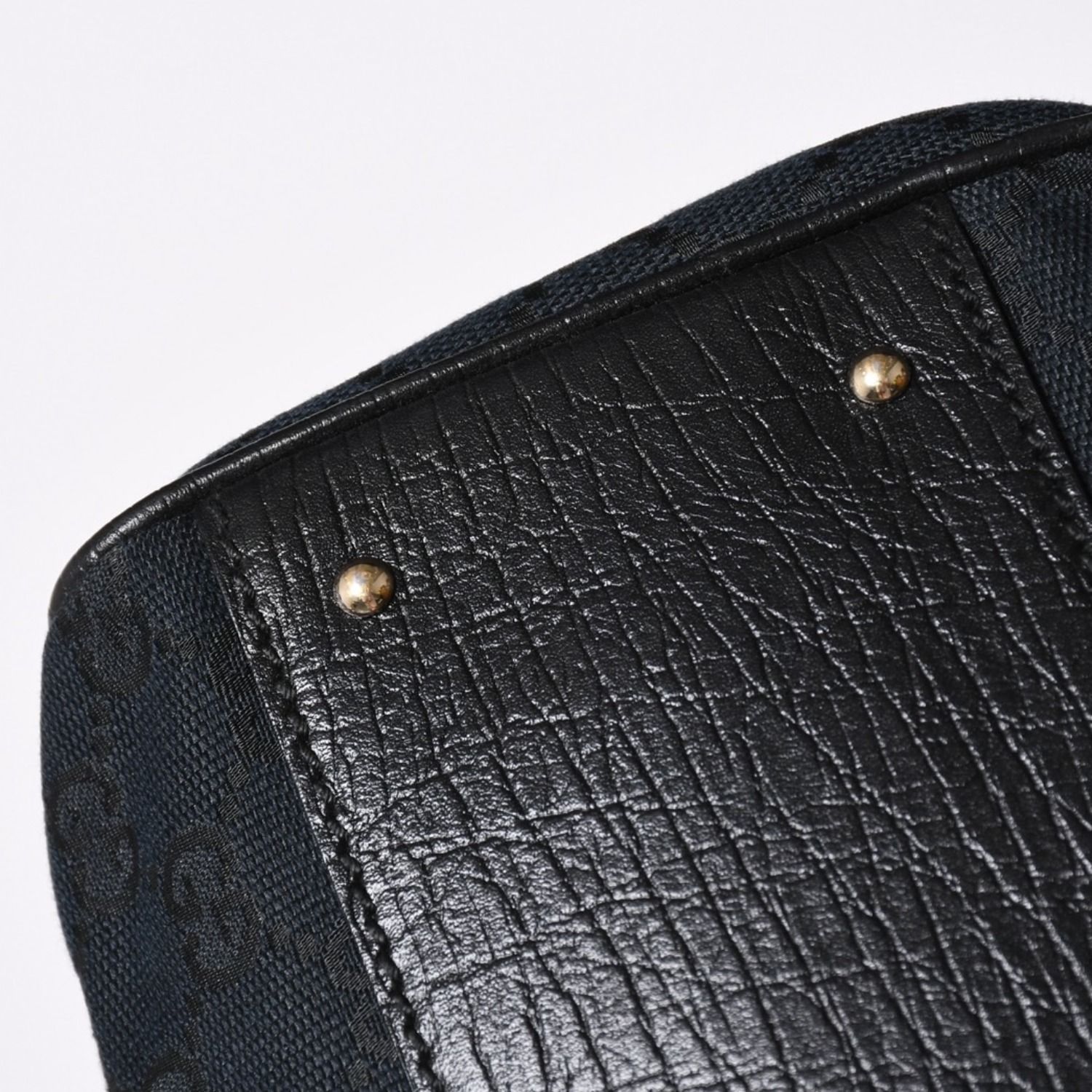 極美品 GUCCI グッチ シェリーライン ホースビット Tote Bag トート