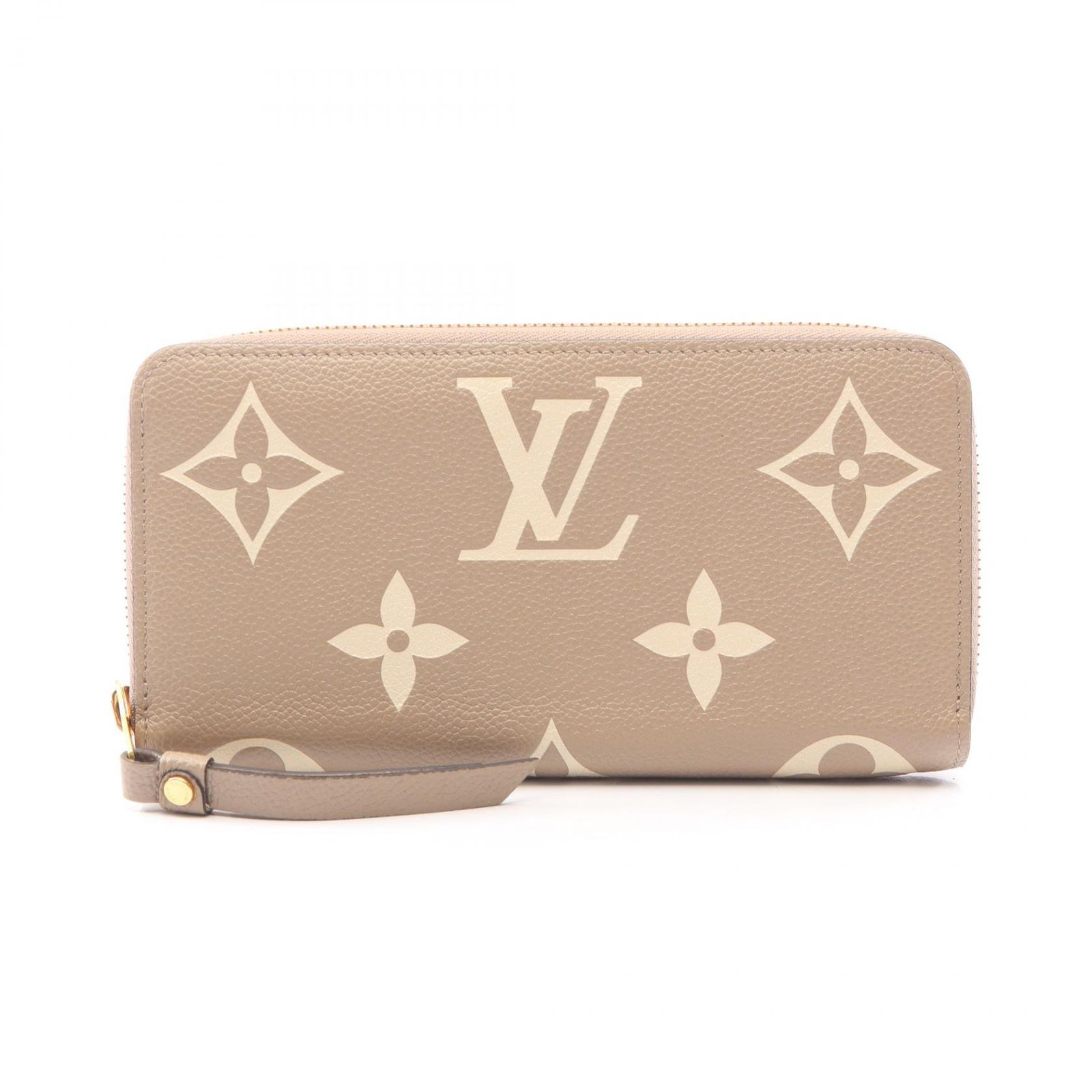 LOUIS VUITTON ルイ・ヴィトン ジッピーウォレット バイカラー ラウンド長財布