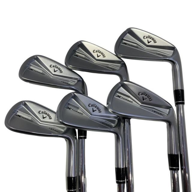 【中古】 キャロウェイ X FORGED STAR(2024) 6S アイアンセット IR NS PRO MODUS3 TOUR105 (フレックスS) メンズ 男性用 右利き 右用 Cランク ゴルフクラブ