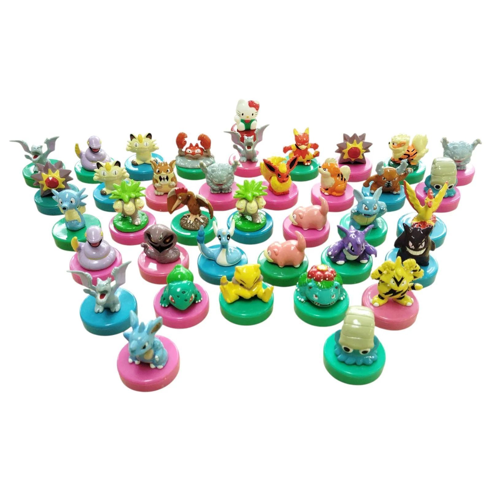 X05011 ポケモンの小さいフィギュアスタンプ38個セット ポケモン