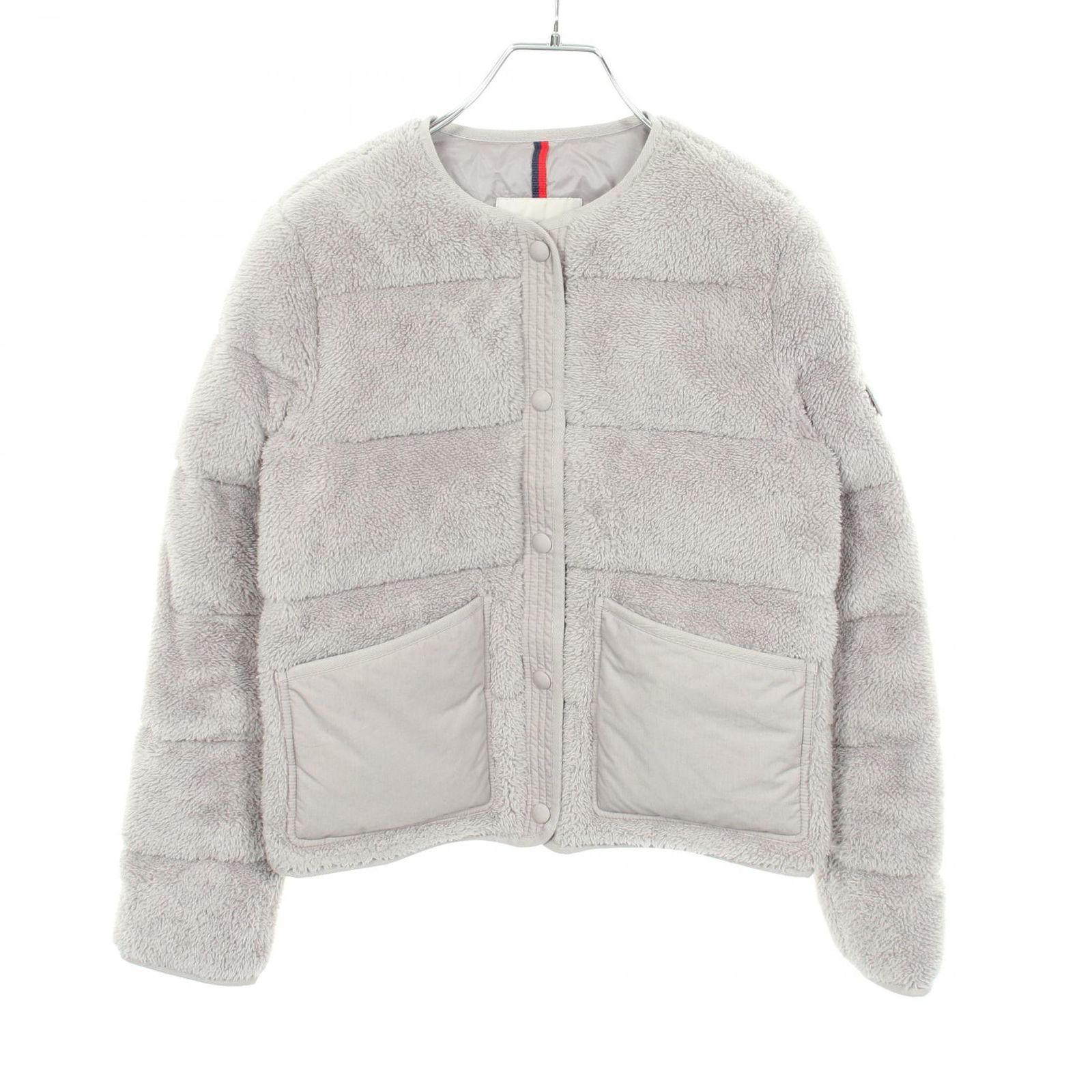 MONCLER モンクレール FLOYRAC ボア ノーカラー ダウンジャケット