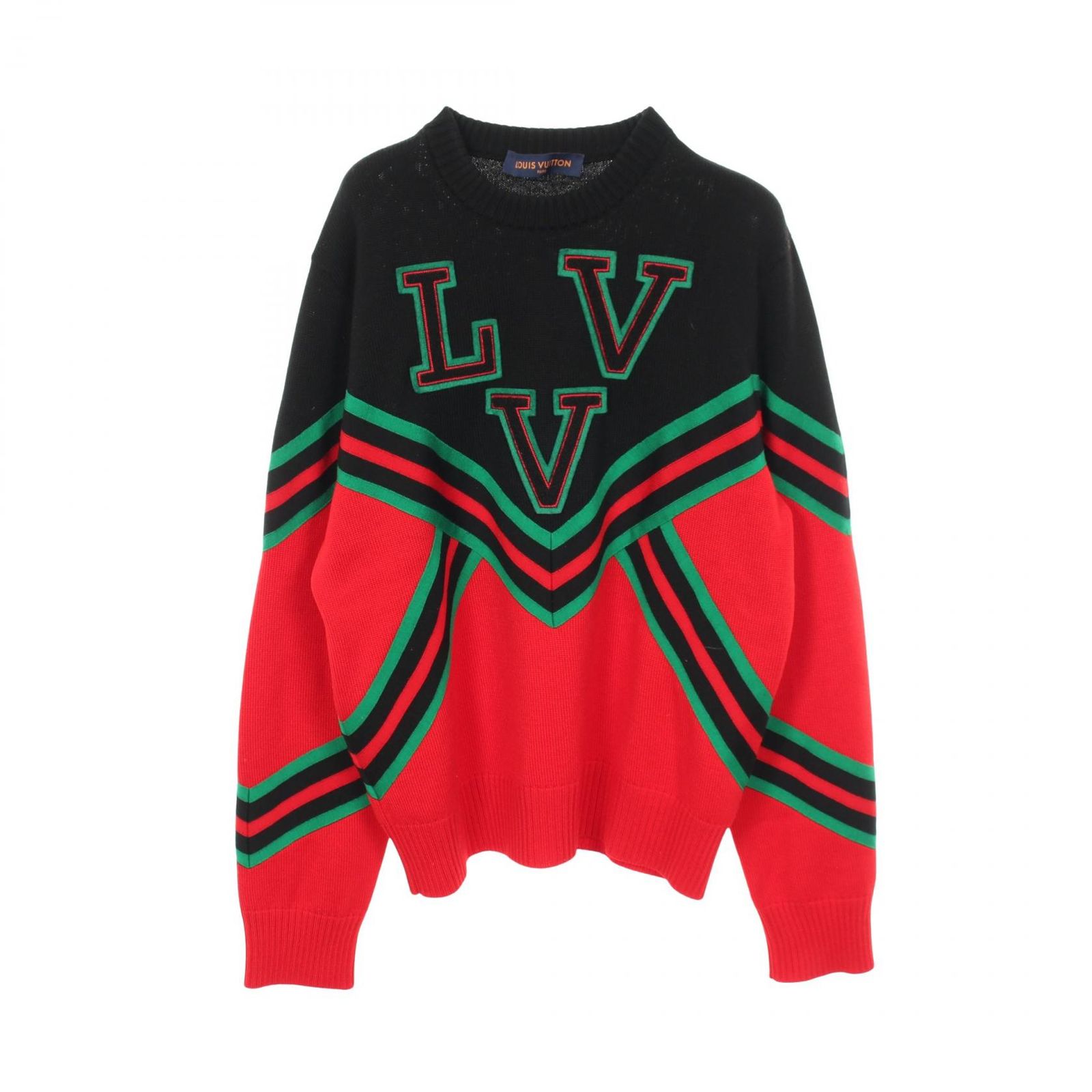 LOUIS VUITTON ルイ・ヴィトン ニット Amen Break LVVスポーツチーム クルーネック LOUIS VUITTON ルイ・ヴィトン Amen Break LVVスポーツチーム クルー