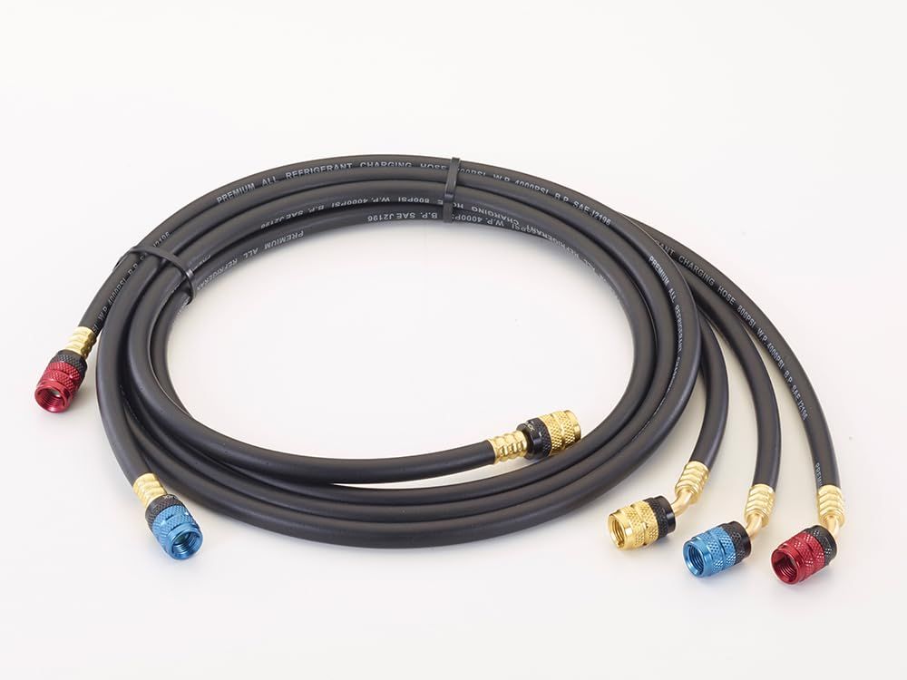 ☆新品☆イチネンTASCO TB132ES スイベル式チャージホースセット(90cm) 84086dd0