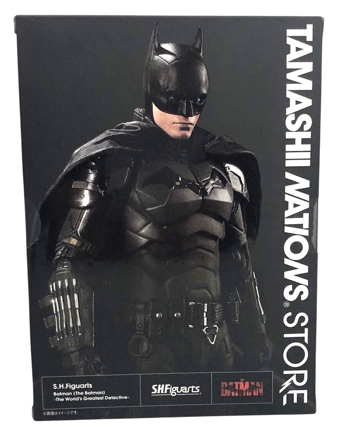 s1028【新品未開封】S.H.Figuarts バットマン THE BATMAN ザ・バットマン 世界最高の探偵 魂ストア限定 フィギュアーツ 布製マント BANDAI SPIRITS
