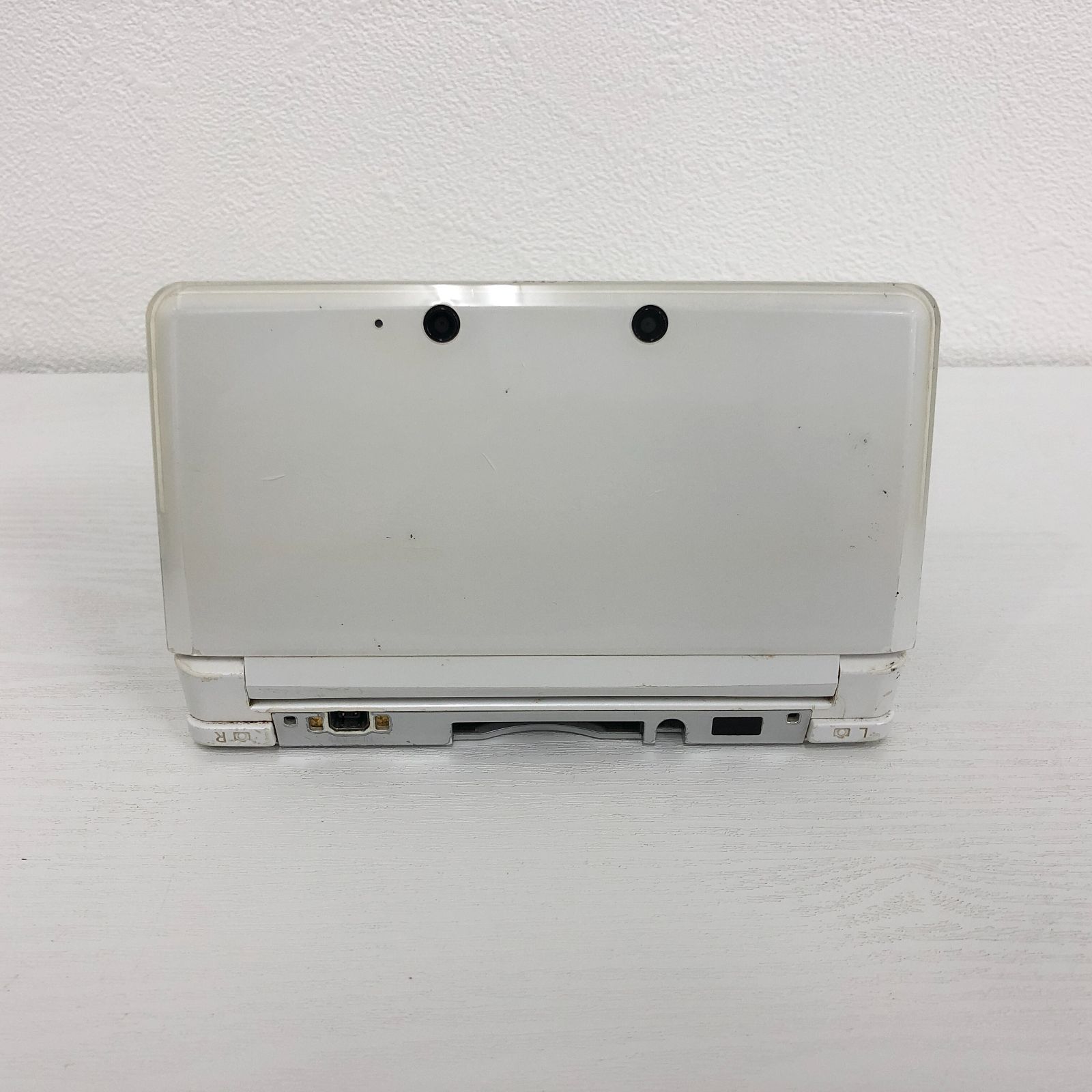 ジャンク ニンテンドー 3DS本体 充電器付き 白 ホワイト CTR-001 ① 