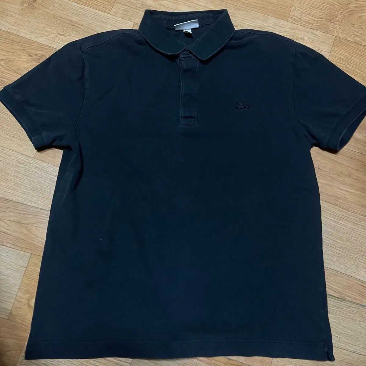 LACOSTE ラコステ パリポロシャツ カラーTシャツ ブラック 100サイズ (4サイズ)