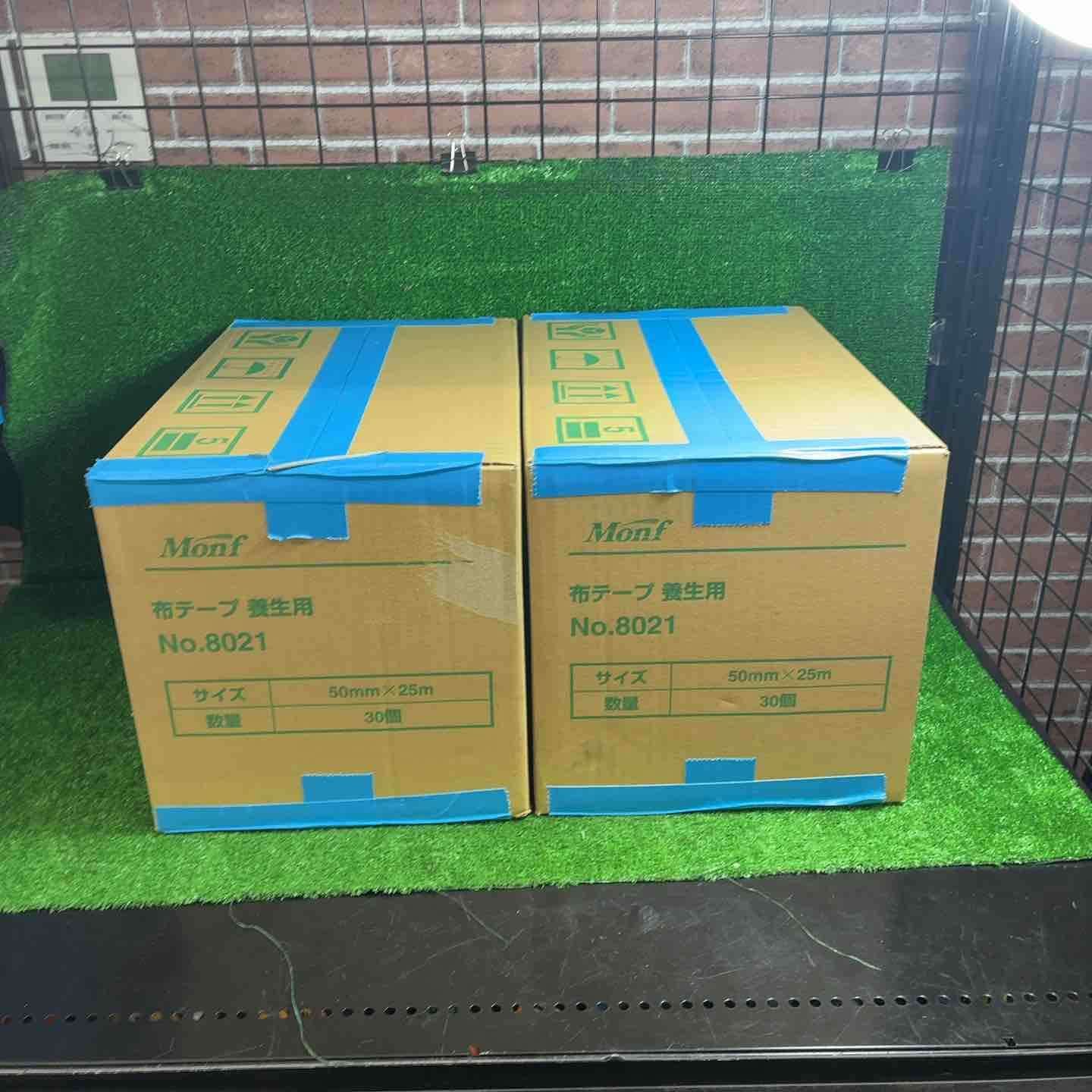 【未使用品】 古藤工業(Monf) 養生用布テープ No.8021 テープ幅50mmテープ長さ25m 60巻セット 【藤沢店】