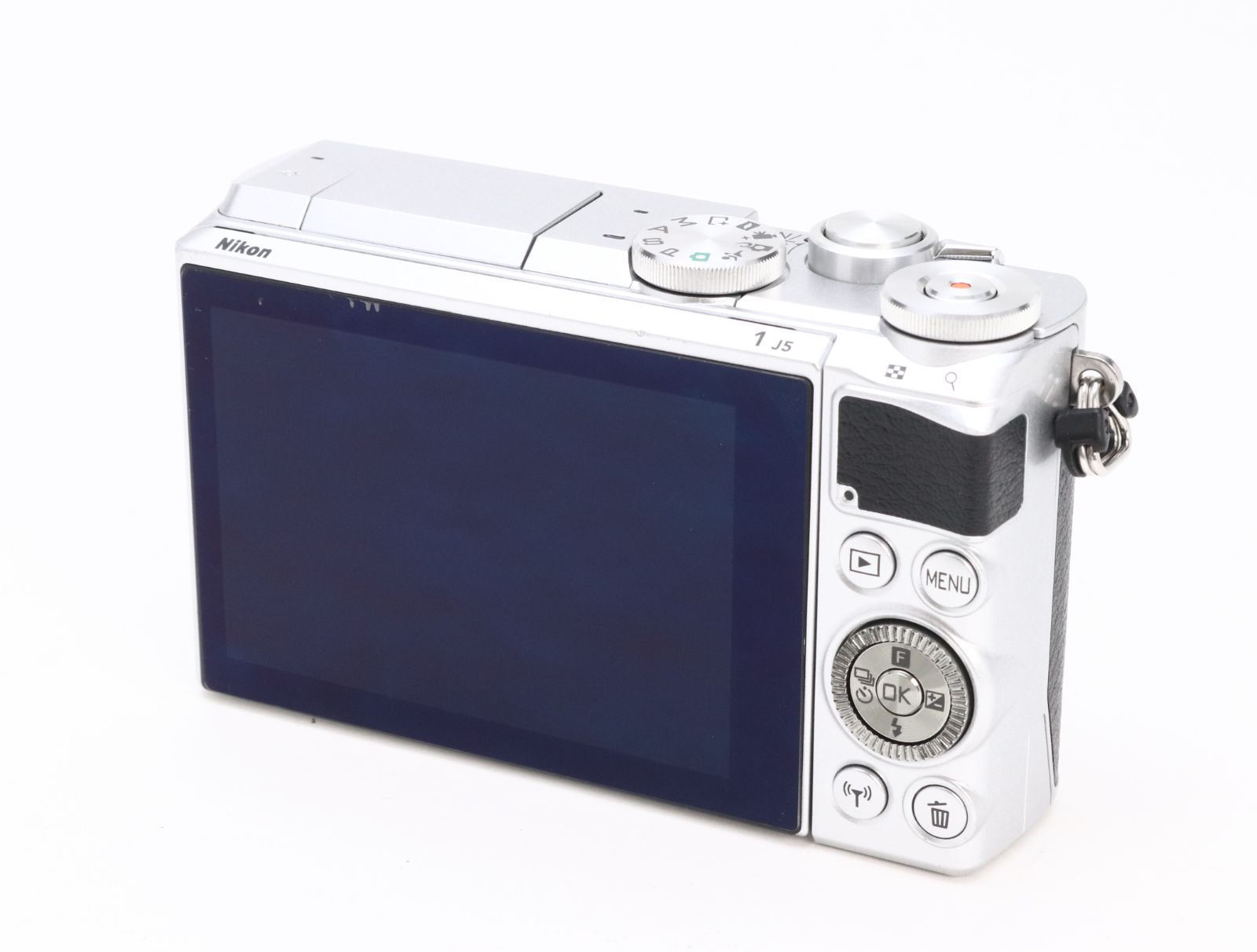 B+ (並品) Nikon ニコン 1 J5 ボディ シルバー シャッター回数1,745