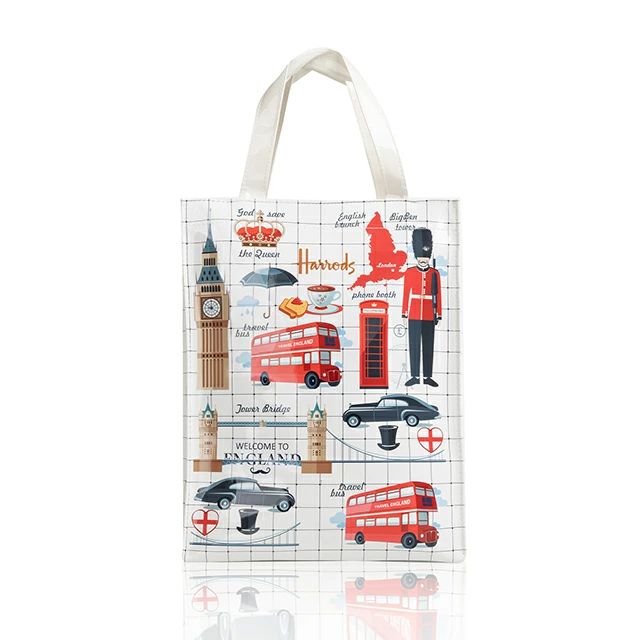 【新品・正規品】ハロッズ トートバッグ Mサイズ