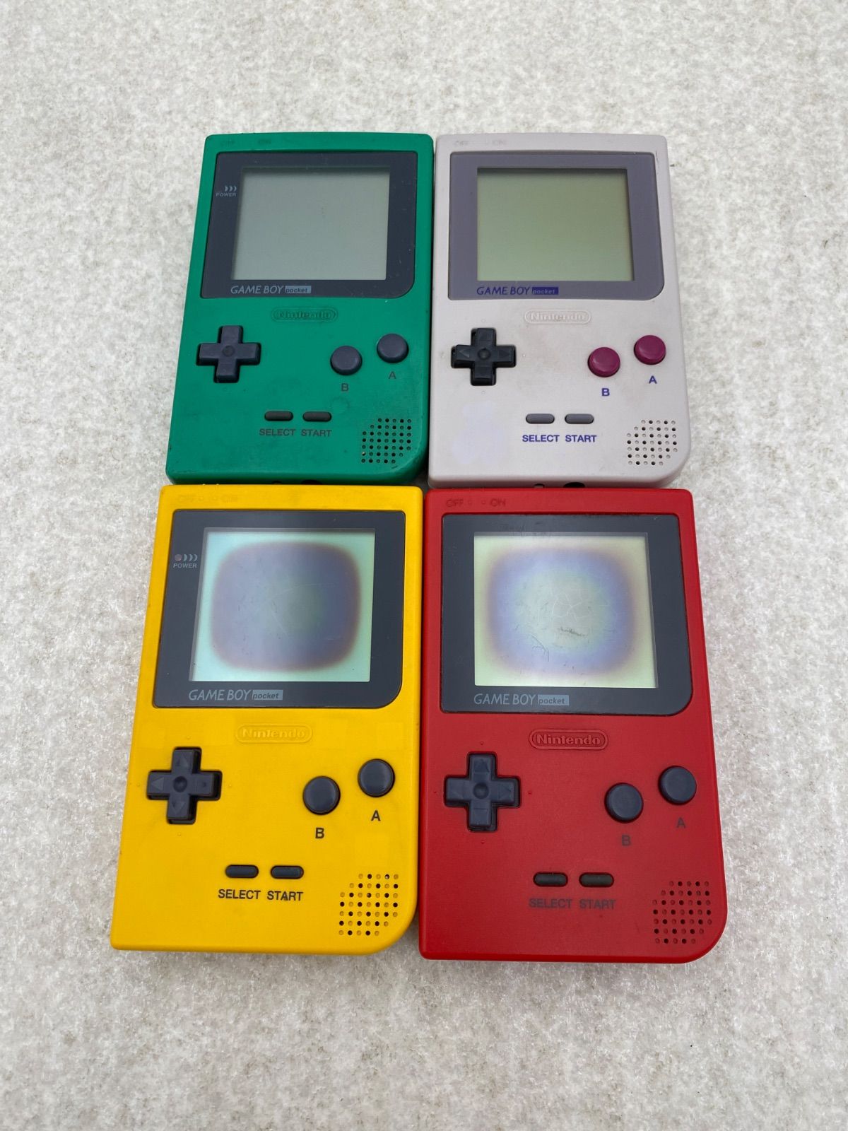 ゲームボーイポケット　本体　まとめ売り　4点　ジャンク