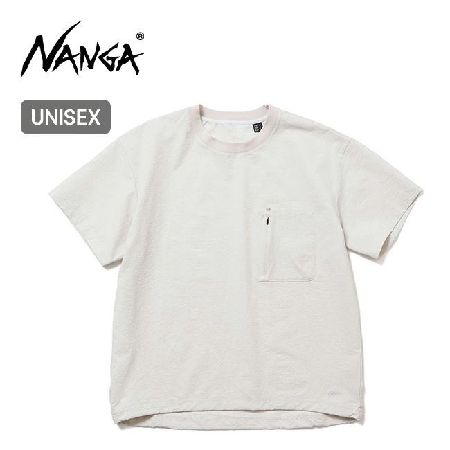 【新品】NANGA ナンガ ドットエア コンフィーTEE N2500-1J300A S.ベージュ