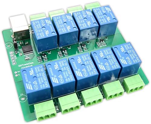 ADUBRU9 汎用USB接続リレー制御基板 (9回路)kk 099e4e81