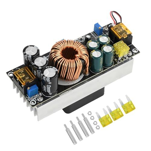 Aideepen dc-dc 昇圧コンバータ 1800W 40A DC 14-85V?14-120V 電源モジュール 定電圧・定電流可変電圧コンバータ (1800W)kk 6939ea32
