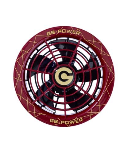 長信ジャパンGB-POWER 春夏 空調ウェアー用 28Vファンセット(スクランブルレッド)GF1-R バッテリー(GB428)は別売ですt