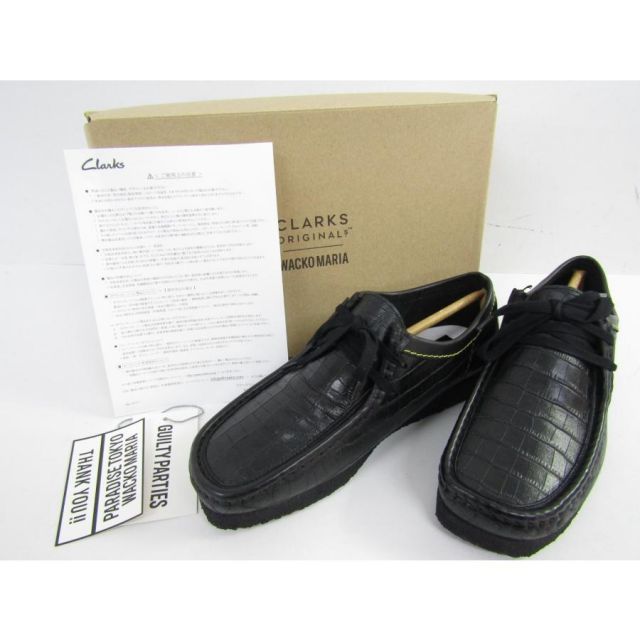 WACKO MARIA×CLARKS ワコマリア×クラークス CROCODILE EMBOSSED