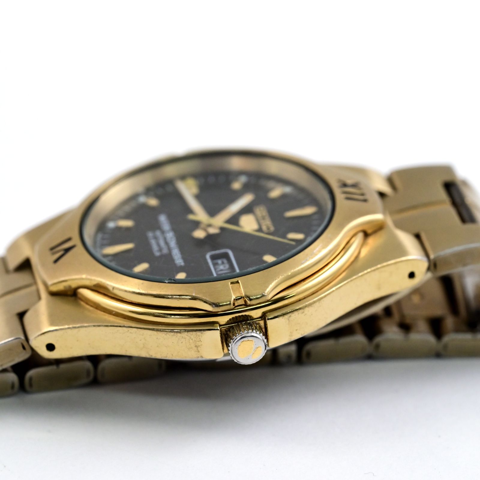 SEIKO セイコー5 23石 自動巻 動作品 クイックセットOK Ref.7S36-00R0 