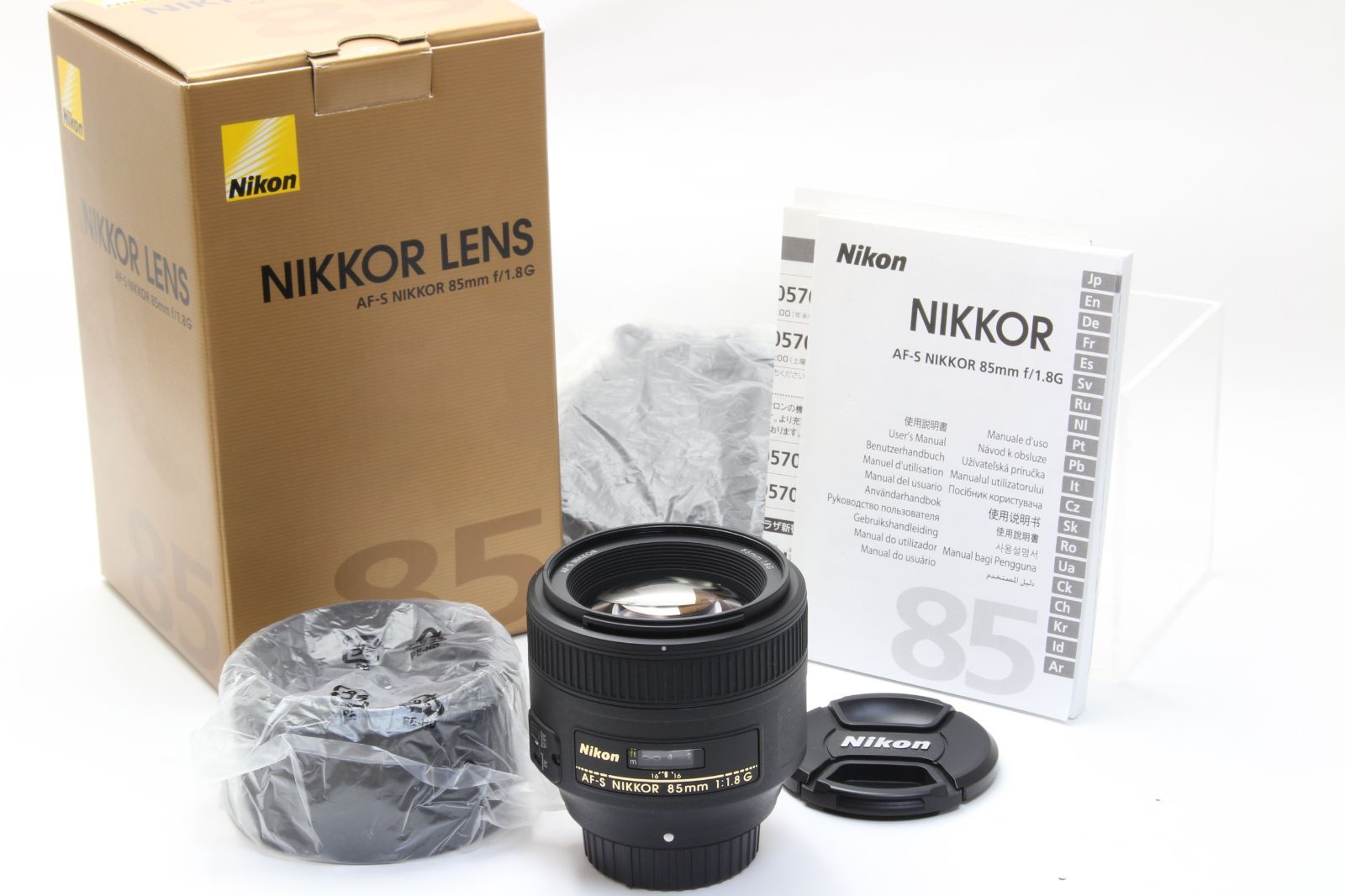 AA (新品級) Nikon ニコン AF-S NIKKOR 85mm F1.8G 初期不良返品無料 5-19