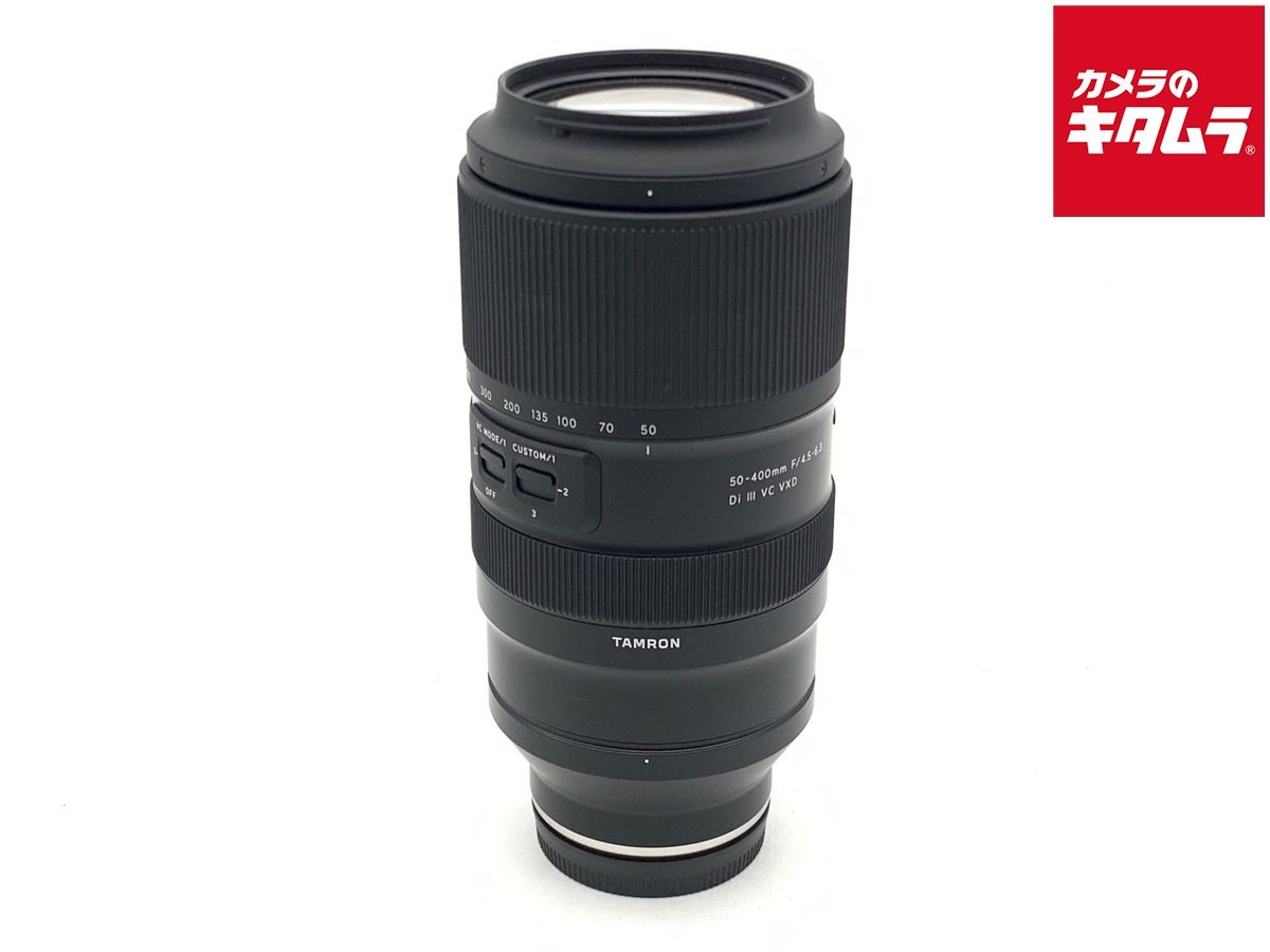 【中古】 【並品】 タムロン 50-400mm F/4.5-6.3 Di III VC VXD ソニー Eマウント用(Model A067)