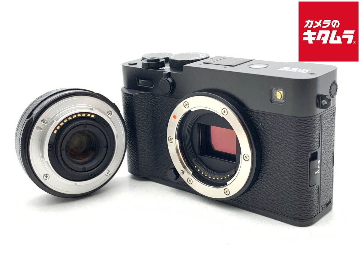 【中古】 【良品】 フジフイルム X-E5 XF23mm レンズキット ブラック 121,370円