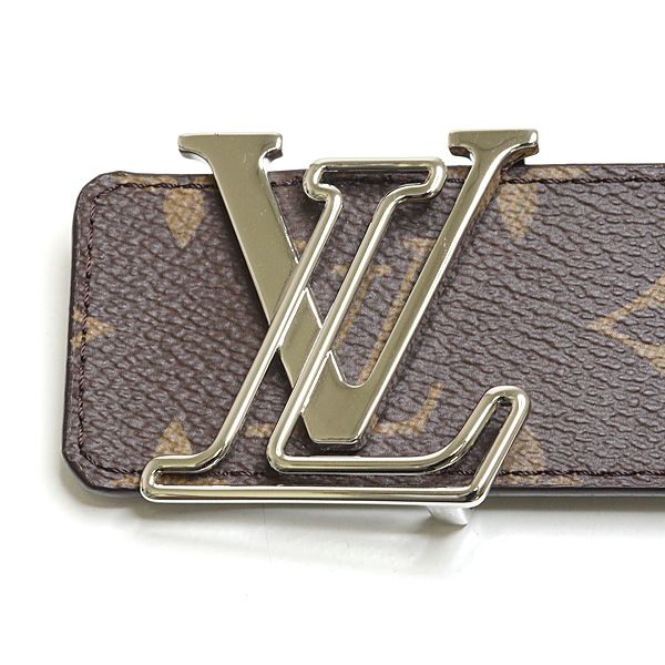 ルイヴィトン ベルト･LV ライン 40MM リバーシブル モノグラム カーフ 85/34 メンズ M0635 S【中古】 LOUIS VUITTON - ルイヴィトン ベルト・LV ライン 40MM リバーシブル