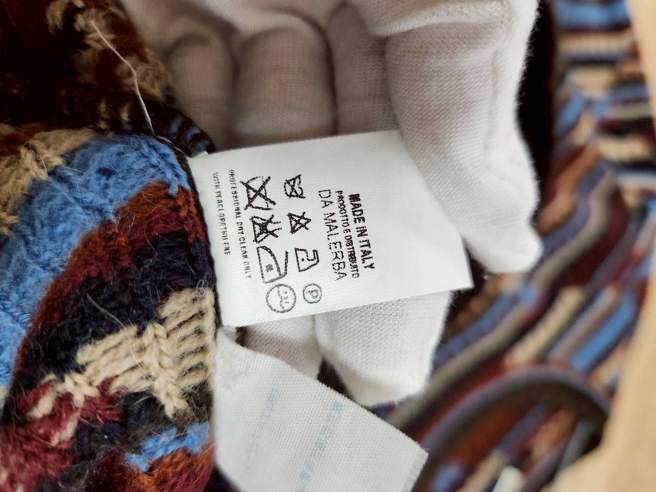 良品】MISSONI ミッソーニ SPORTS 幾何学 総柄 アルパカ混 ニット 
