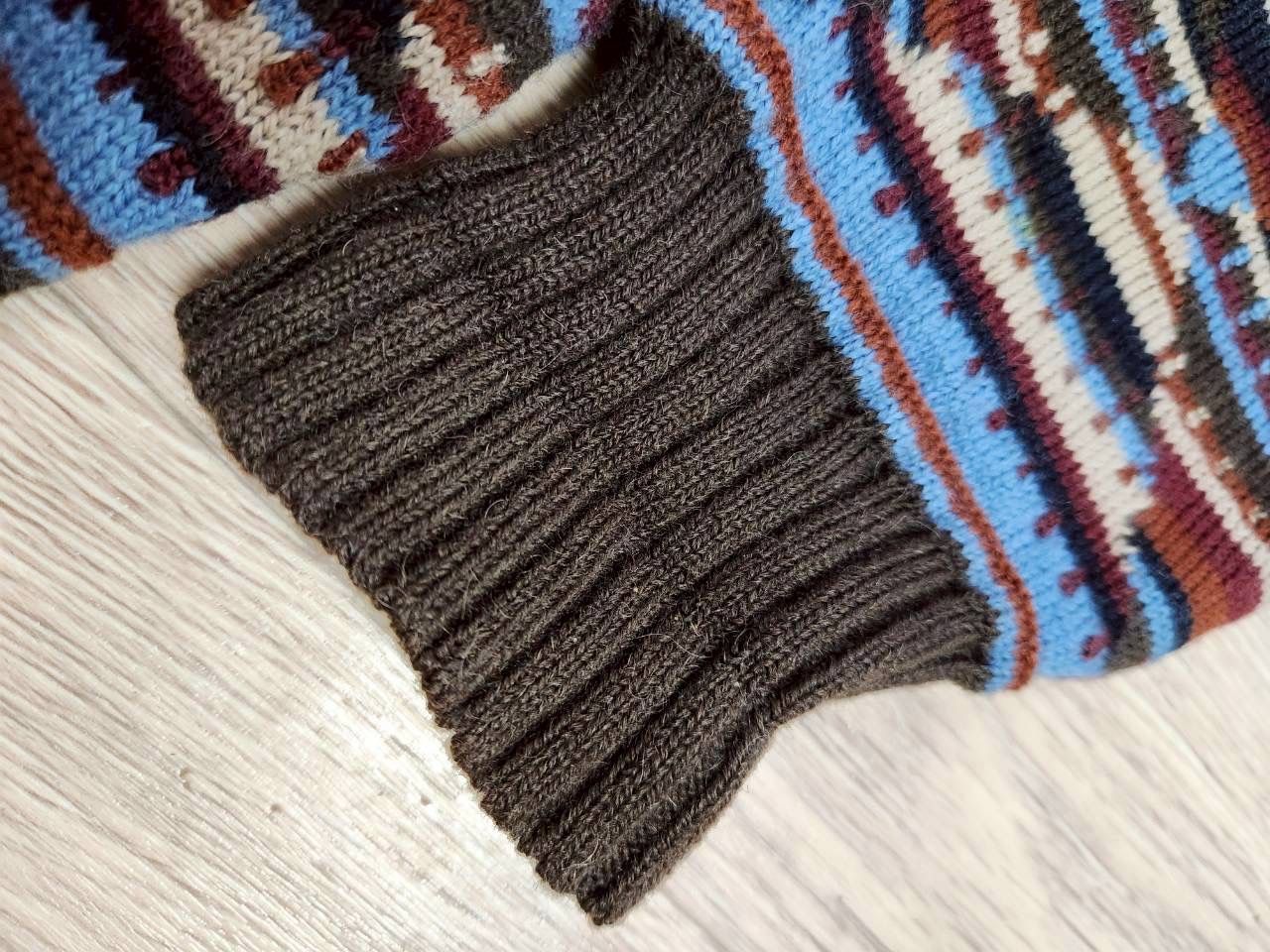 良品】MISSONI ミッソーニ SPORTS 幾何学 総柄 アルパカ混 ニット 