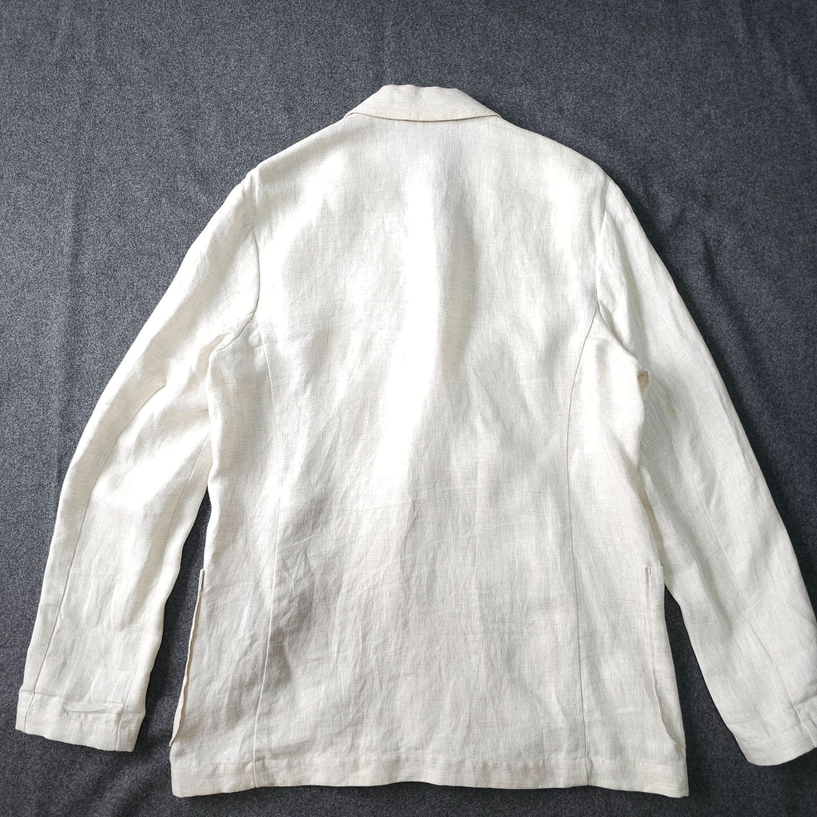 👌値下げ交渉受付中】ZARA 春夏 リネン 100% ダブル テーラード