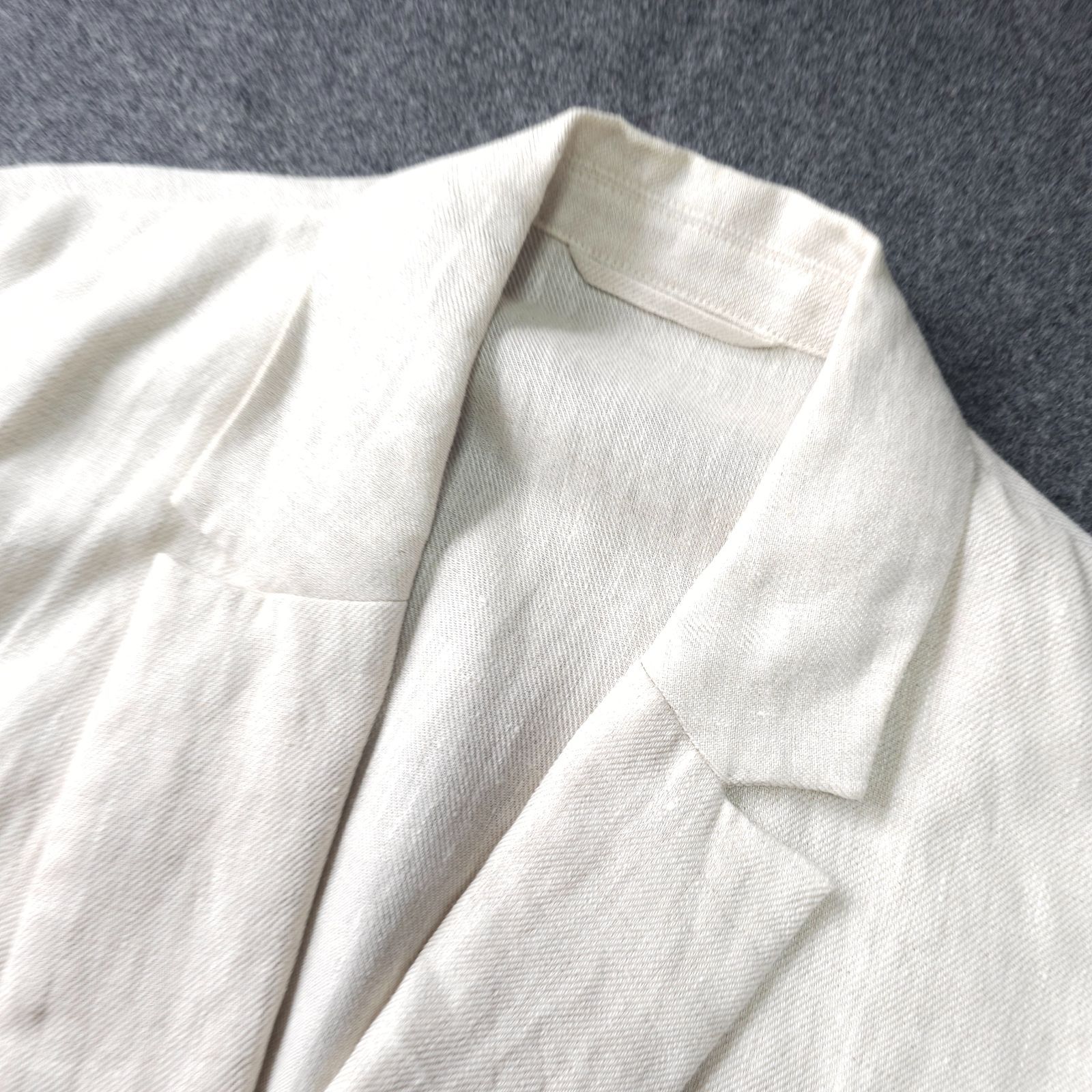 👌値下げ交渉受付中】ZARA 春夏 リネン 100% ダブル テーラード