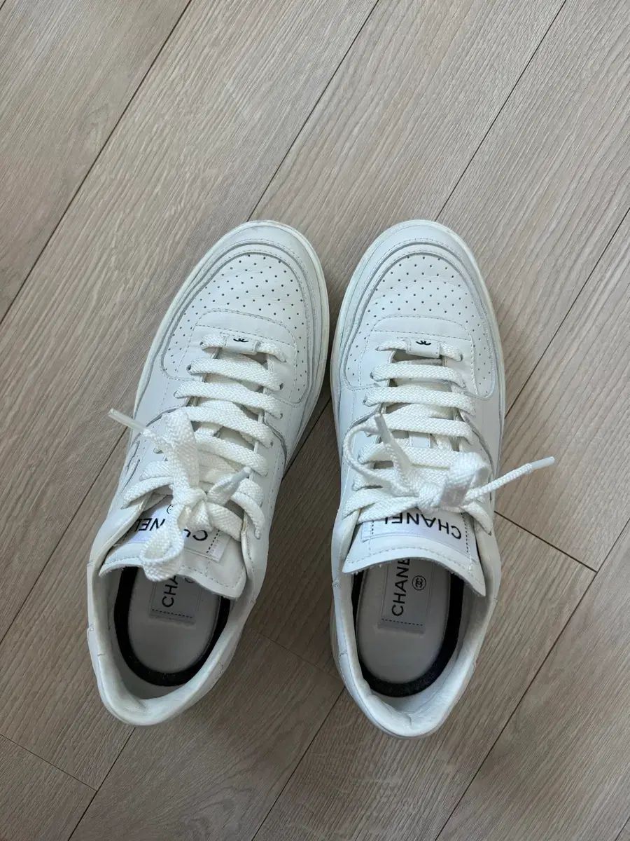 シャネル スニーカー シャチュールフォース CHANEL エアフォース ジェニ スニーカー 38サイズ (240-24