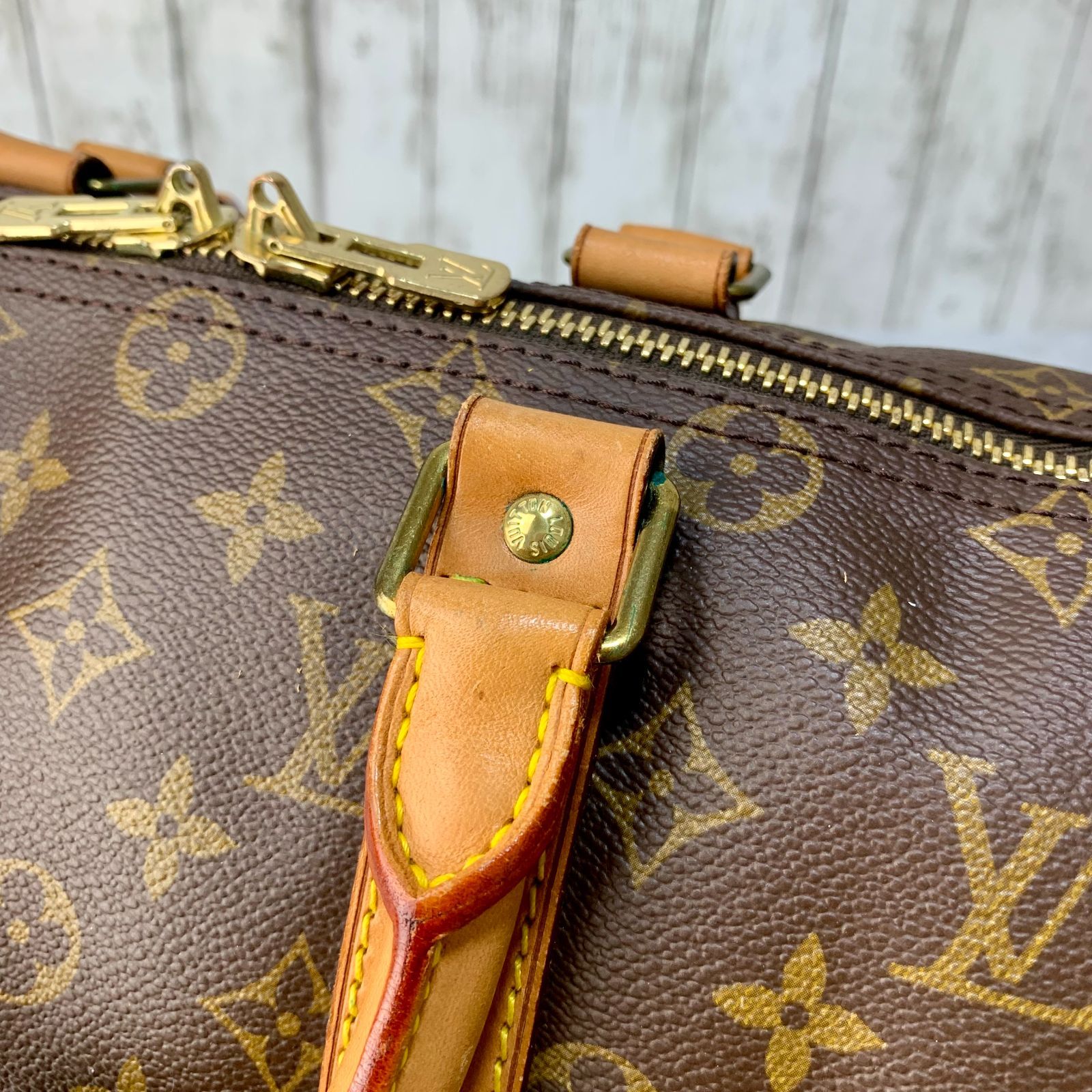 LOUIS VUITTON キーポル 45 モノグラム ボストンバッグ M41428 【状態