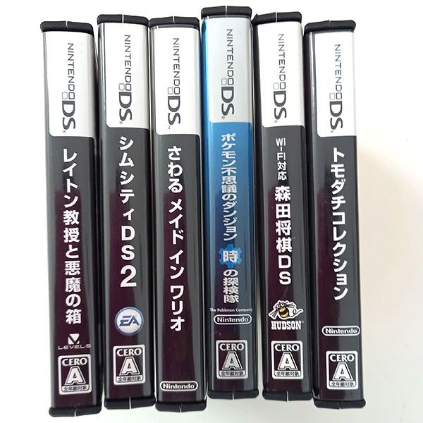 ニンテンドーDS ゲームカセット まとめ売り 6点セット #m00325 - メルカリ