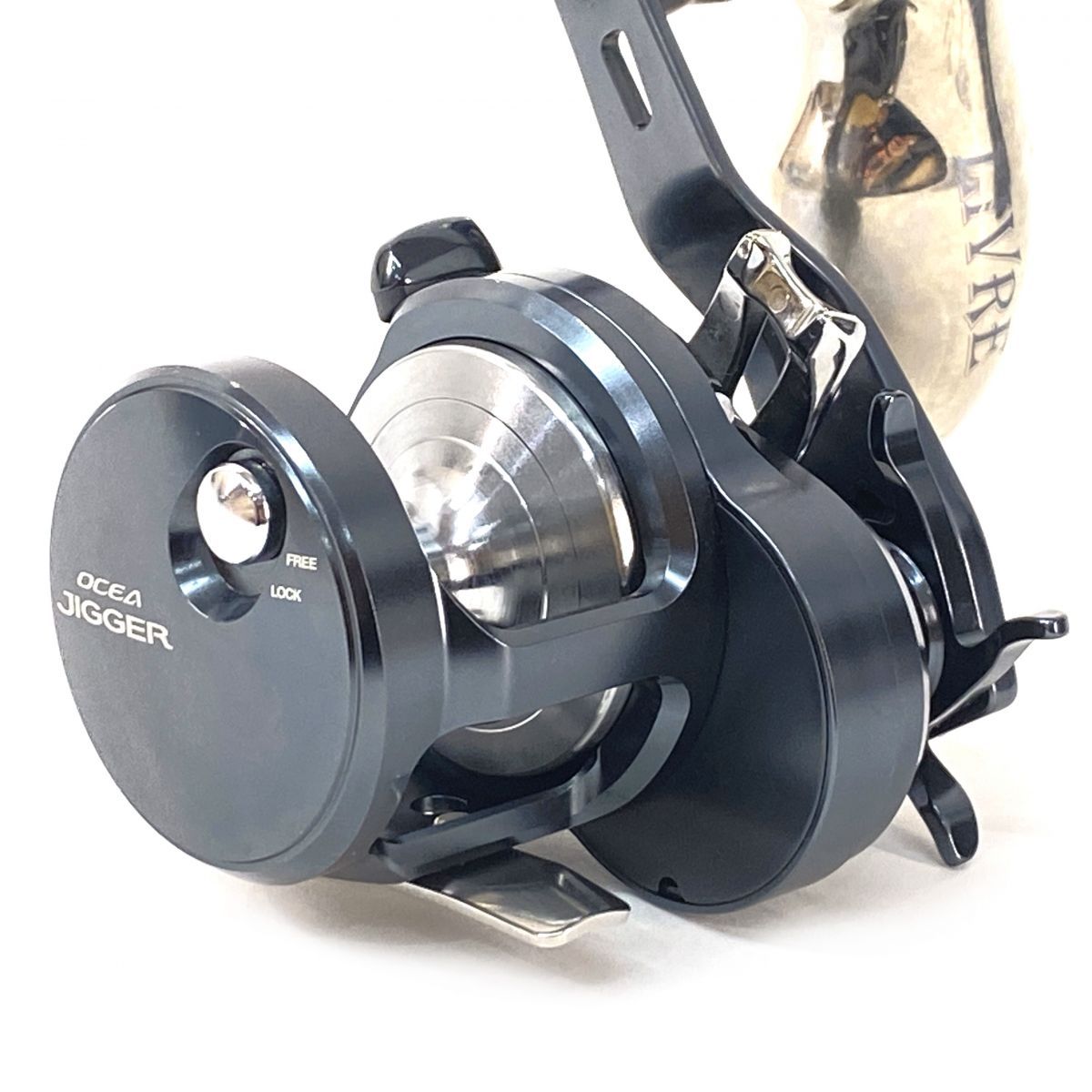 SHIMANO シマノ OCEA JIGGER オシアジガー FC 1501HG 04003 左ハンドル ベイトリール ハンドルノブ:LIVRE ※中古