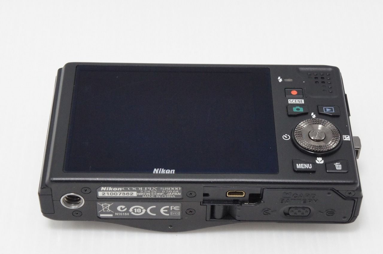 良品 Nikon ニコン COOLPIX S8000 コンパクトデジタルカメラ ノーブルブラック 260427d