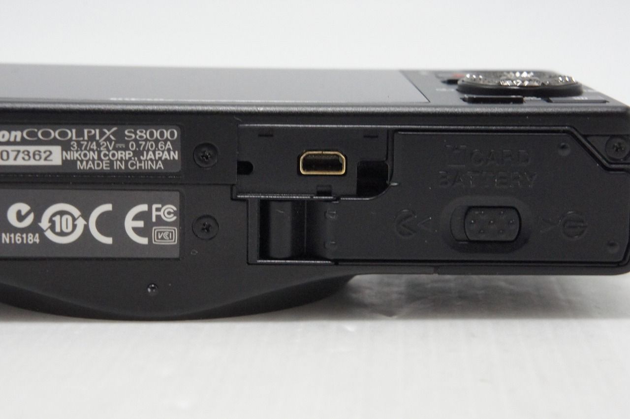 良品 Nikon ニコン COOLPIX S8000 コンパクトデジタルカメラ ノーブルブラック 260427d