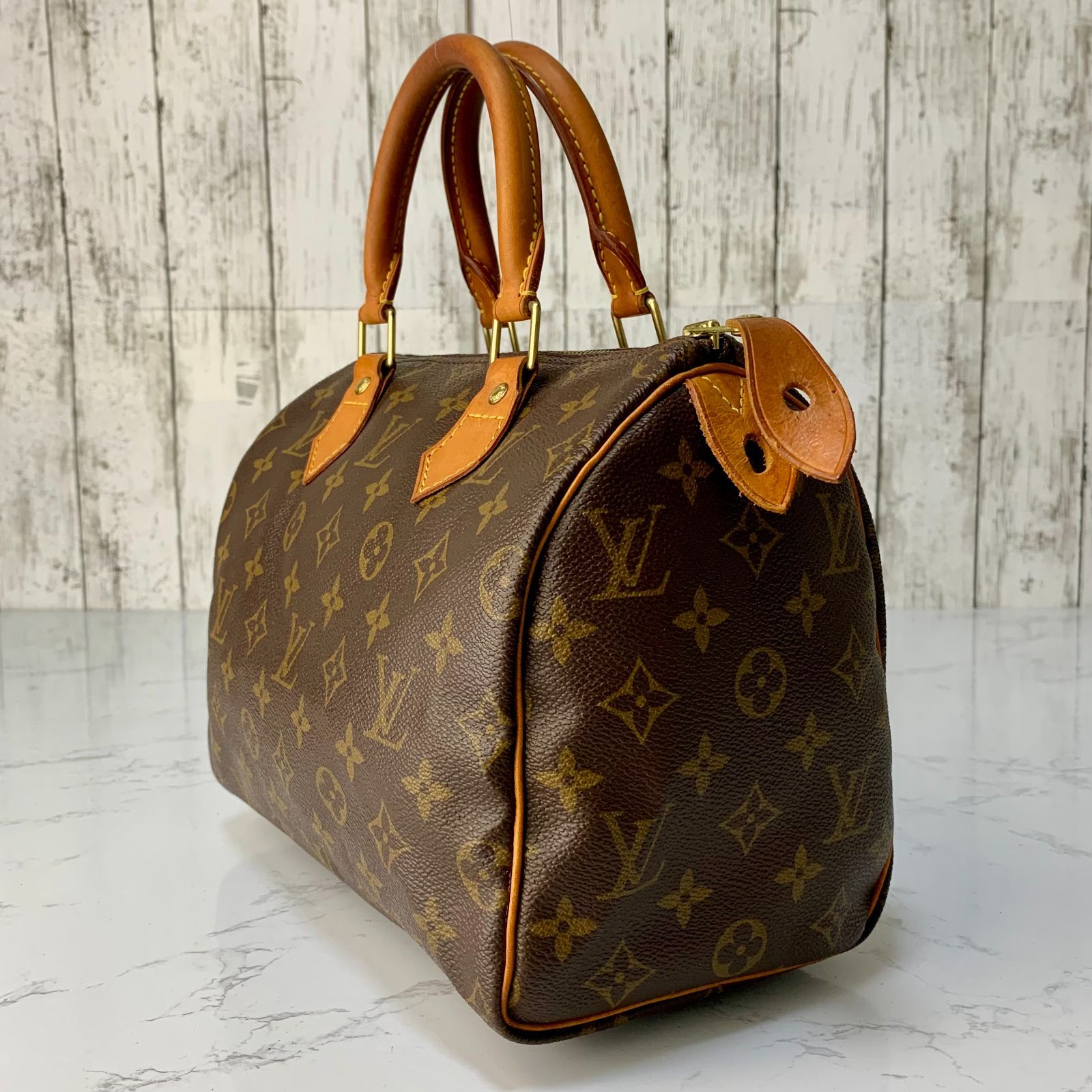 LOUIS VUITTON スピーディ 25 モノグラム ハンドバッグ ミニボストン M41528 【状態ランク:S】 LOUIS VUITTON スピーディ 25 モノグラム ハンドバッグ ミニボストン M41528 【状態ランク:S】
