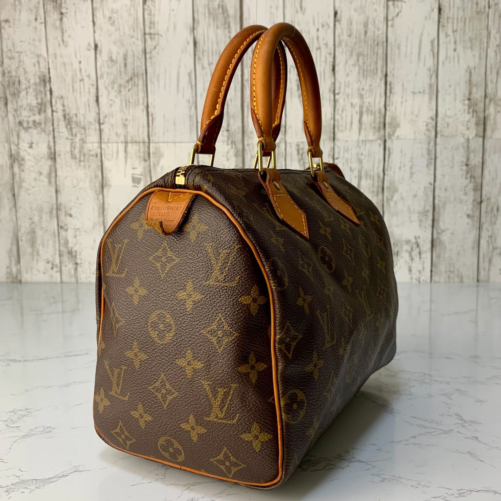 LOUIS VUITTON スピーディ 25 モノグラム ハンドバッグ ミニボストン M41528 【状態ランク:S】 LOUIS VUITTON スピーディ 25 モノグラム ハンドバッグ ミニボストン M41528 【状態ランク:S】