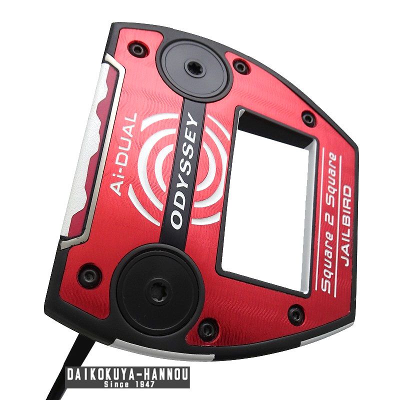 オデッセイ パター Ai-DUAL Square 2 Square JAILBIRD　34インチ　レフティ