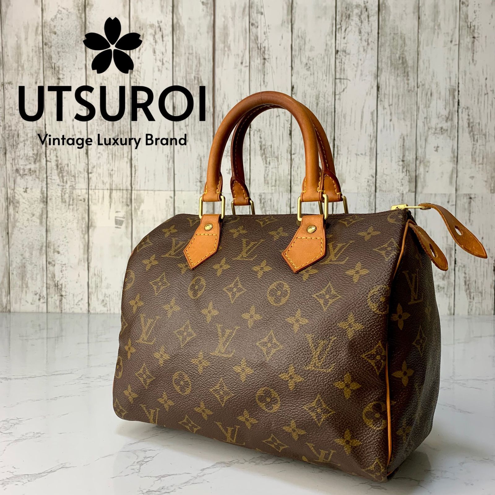 LOUIS VUITTON スピーディ 25 モノグラム ハンドバッグ ミニボストン M41528 【状態ランク:S】