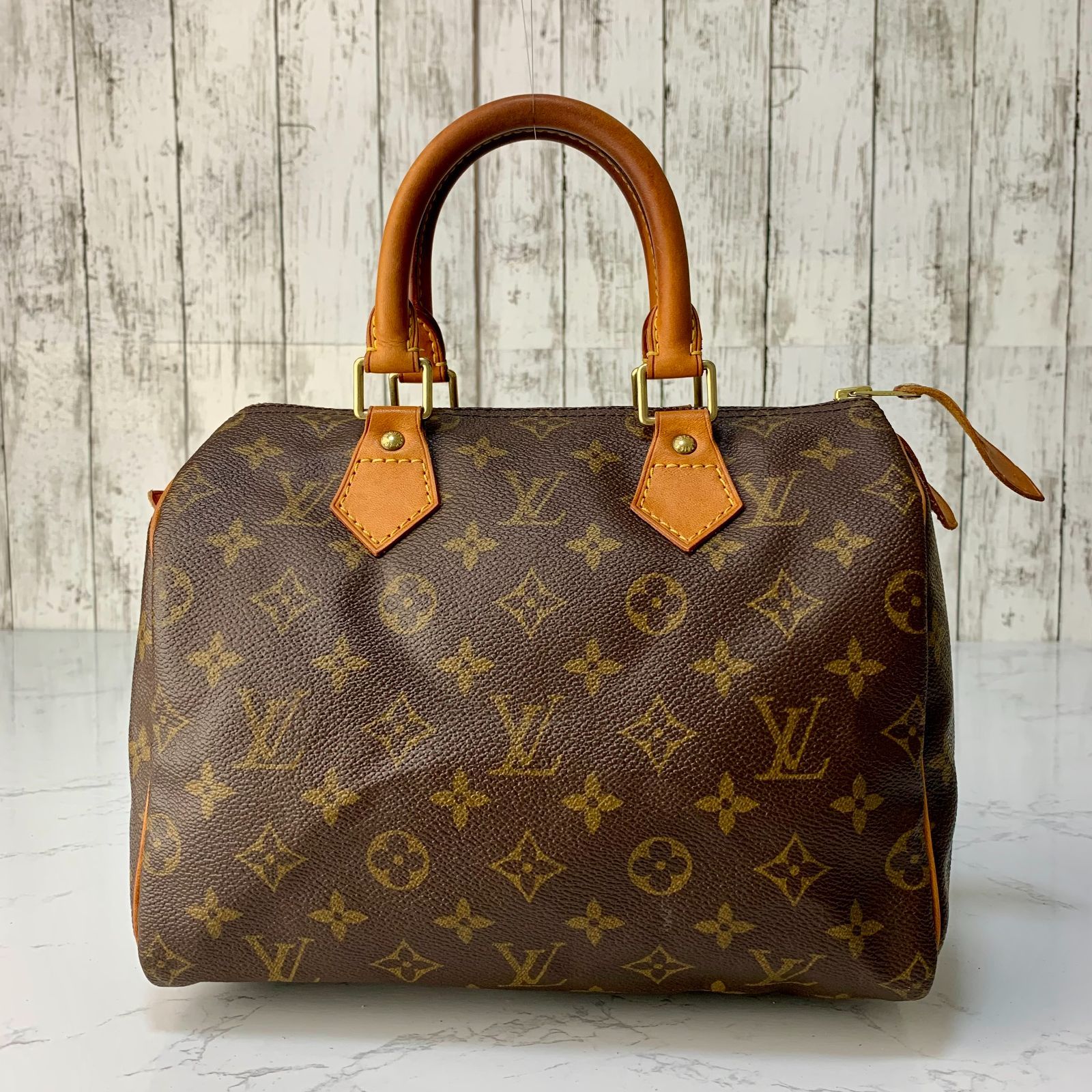 LOUIS VUITTON スピーディ 25 モノグラム ハンドバッグ ミニボストン M41528 【状態ランク:S】 LOUIS VUITTON スピーディ 25 モノグラム ハンドバッグ ミニボストン M41528 【状態ランク:S】