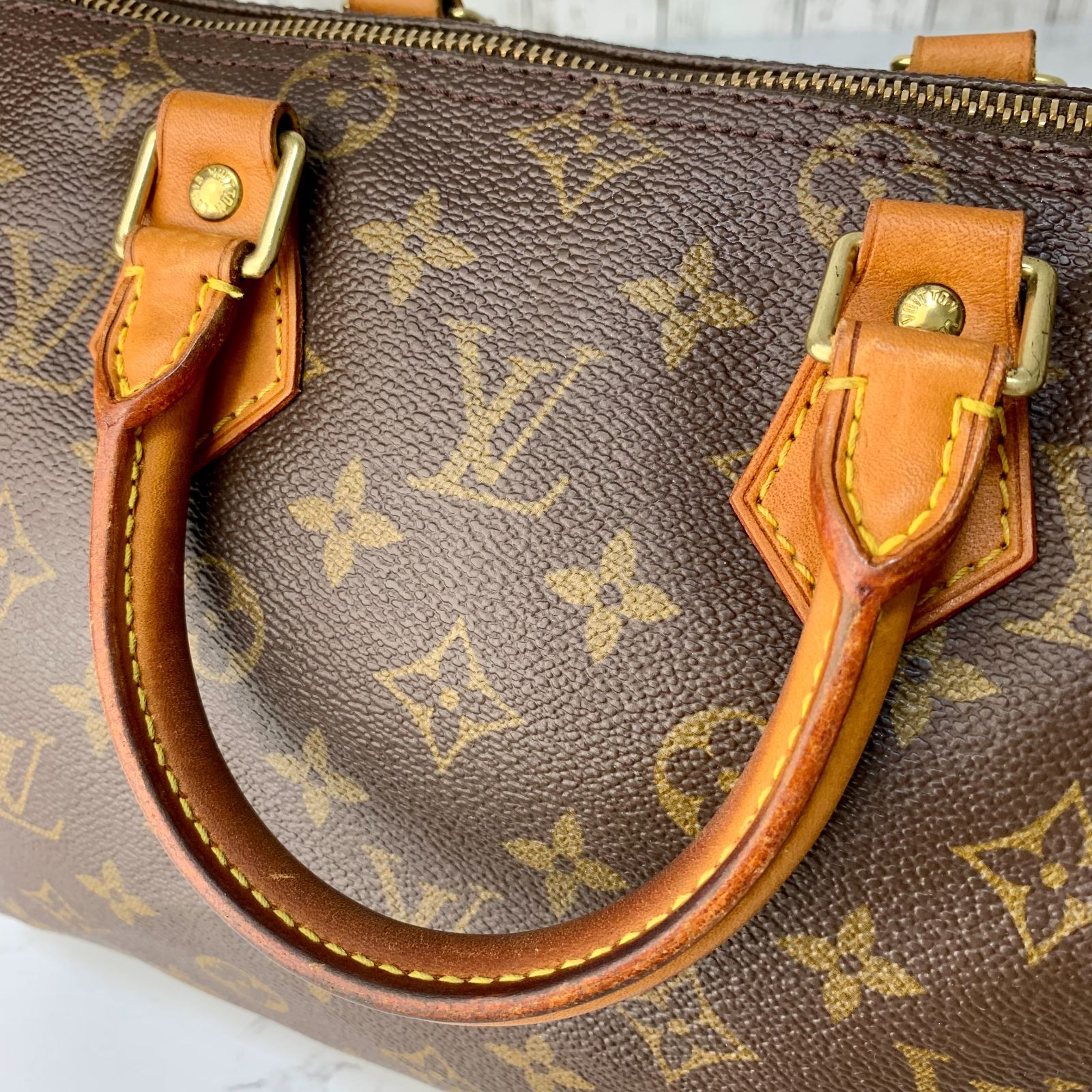 LOUIS VUITTON スピーディ 25 モノグラム ハンドバッグ ミニボストン M41528 【状態ランク:S】 LOUIS VUITTON スピーディ 25 モノグラム ハンドバッグ ミニボストン M41528 【状態ランク:S】